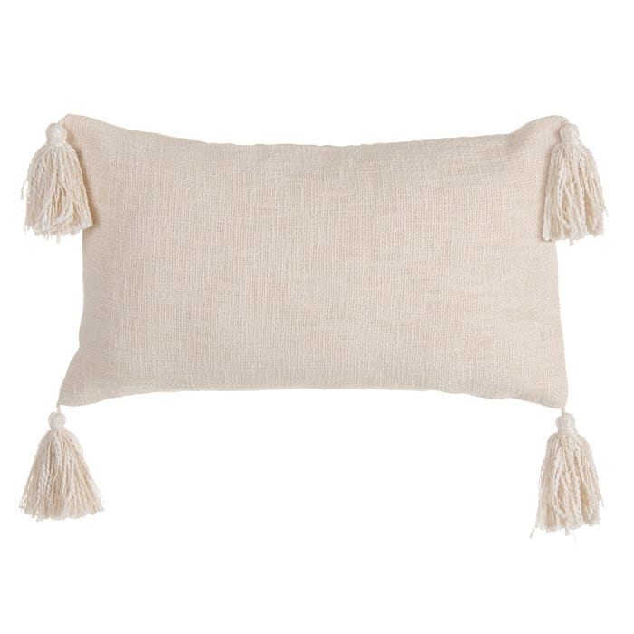 Cojin Rectangular Pompones