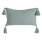 Cojin Rectangular Pompones
