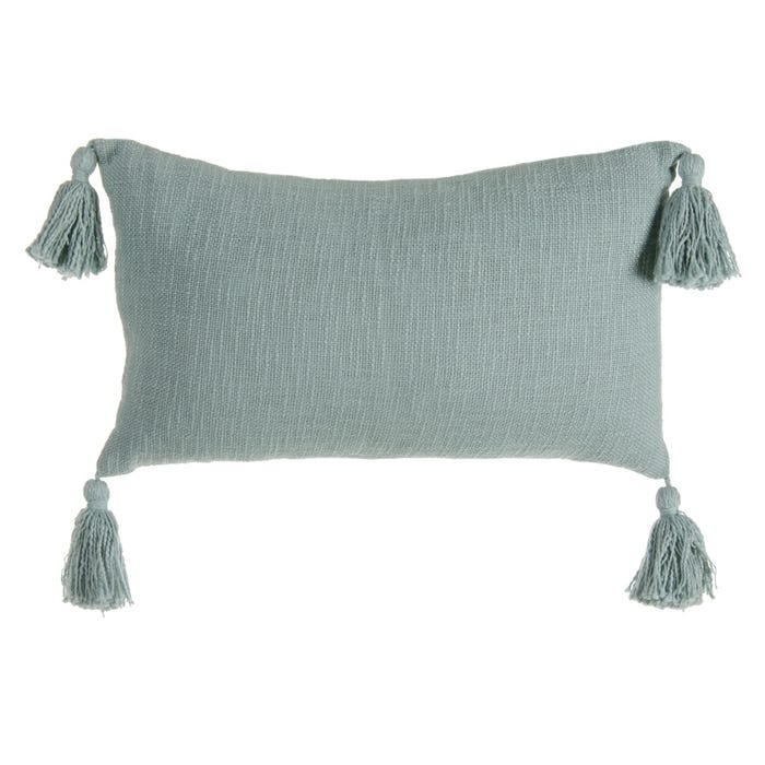 Cojin Rectangular Pompones
