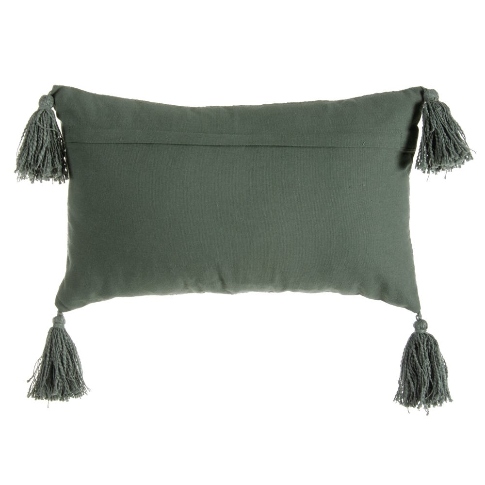 Cojin Rectangular Pompones
