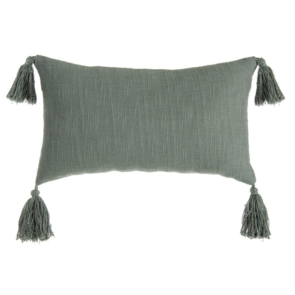 Cojin Rectangular Pompones