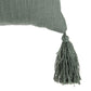 Cojin Cuadrado Pompones