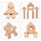 Bloques de madera - 22pcs