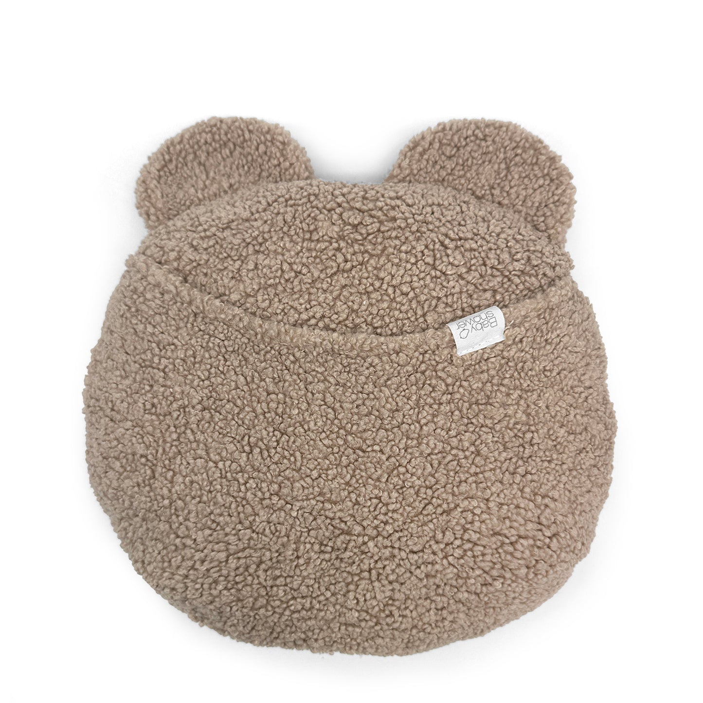 Cojín con bolsillo teddy - Latte doodle