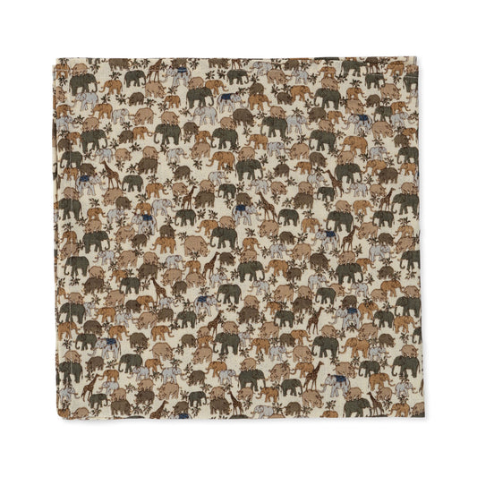 Big Muslin Swaddle - Safari