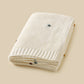 Manta Tejida colors dots - White