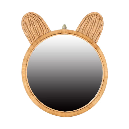Espejo Bear rattán