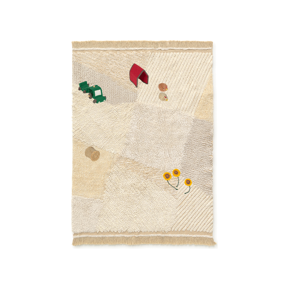 Alfombra de juego lavable - Farm fields