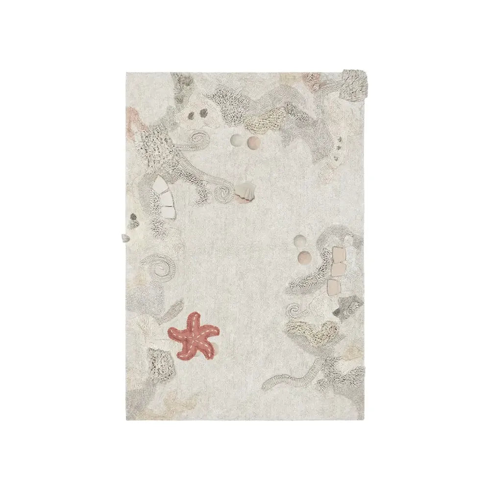 Alfombra de juego lavable - Seabed 140 x 200 cm