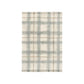 Alfombra lavable Tartan - Blue sage