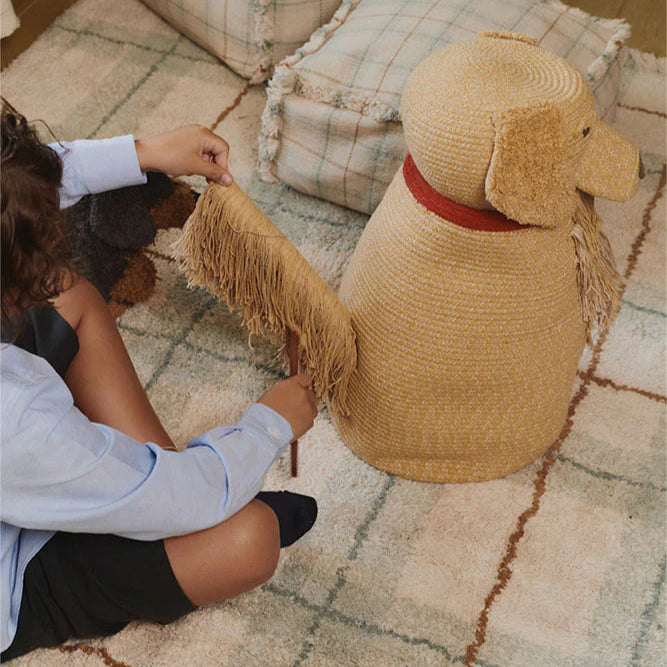 Alfombra lavable Tartan - Blue sage