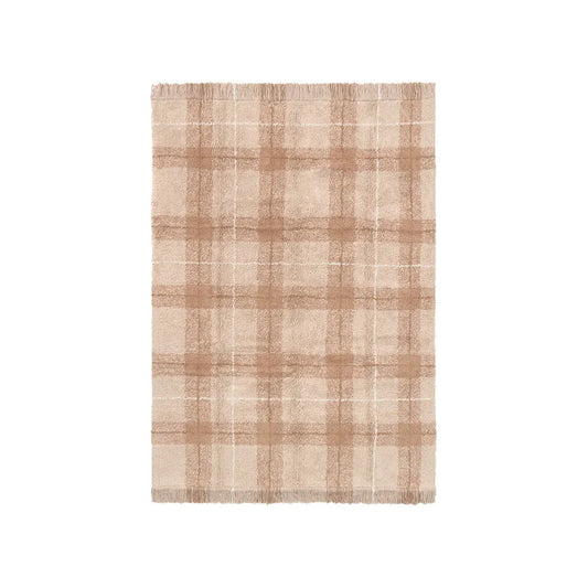 Alfombra lavable Tartan - Rose