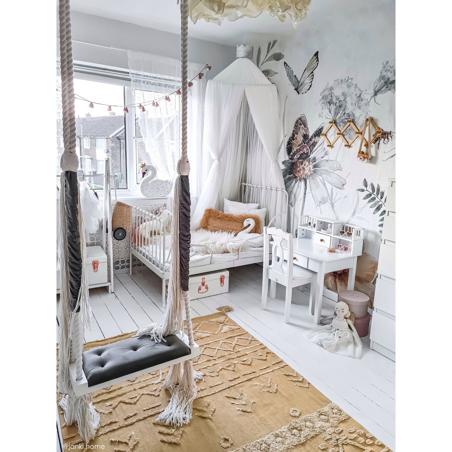 Alfombra lavable tribu - Honey