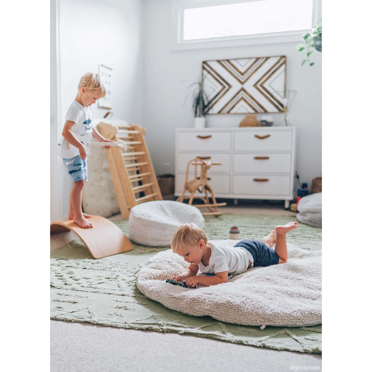 PRE-VENTA Alfombra lavable tribu - Olive