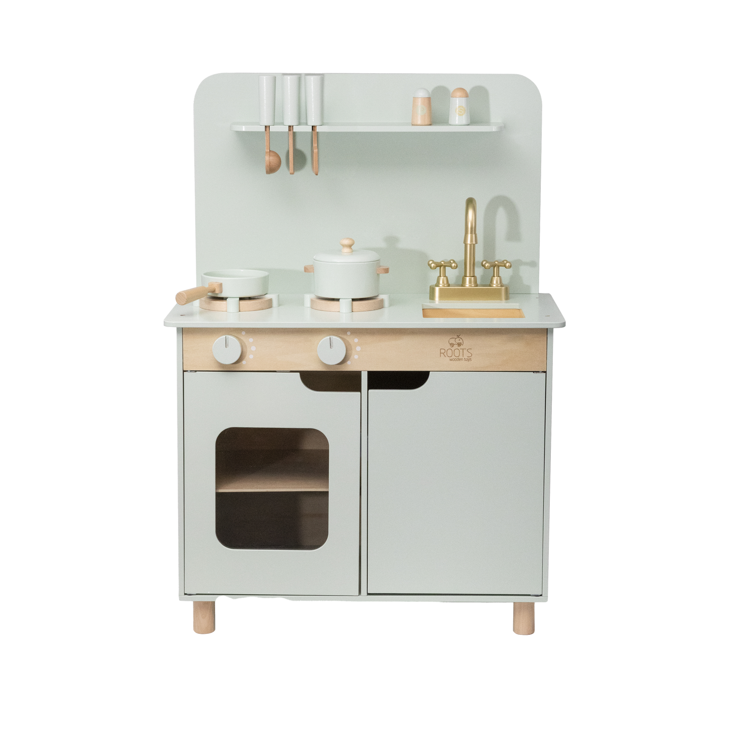 Cocina de madera retro - Mint