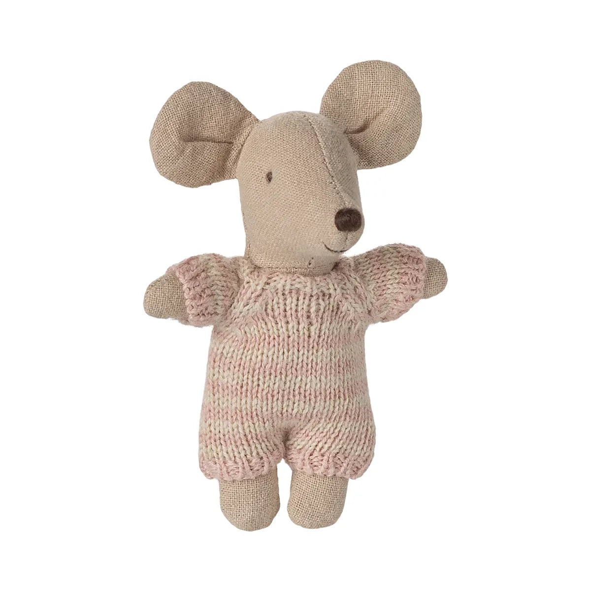 Ratoncito - Baby mouse in carry cot - Rose