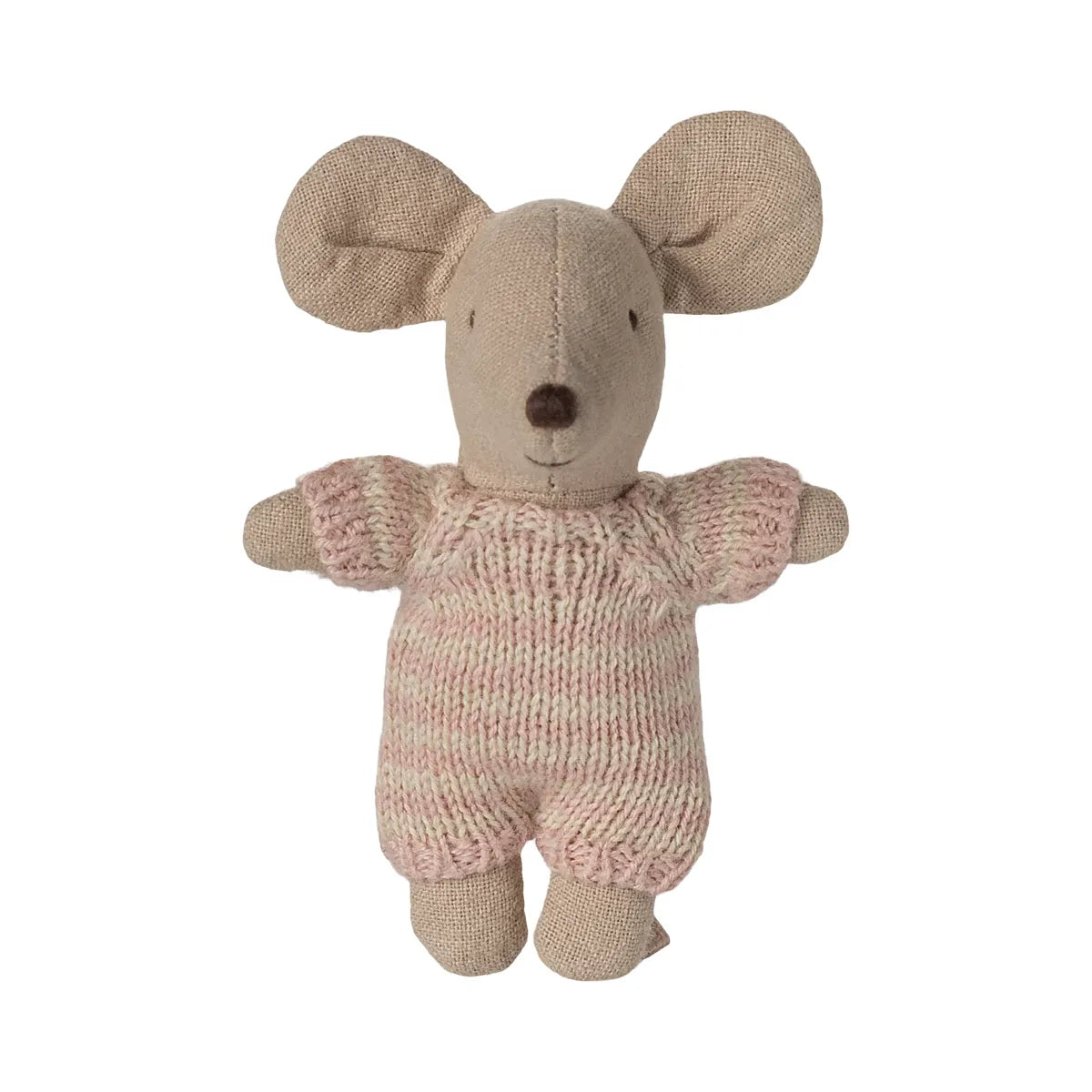 Ratoncito - Baby mouse in carry cot - Rose