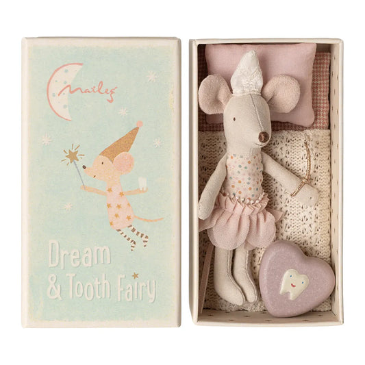 Ratoncito - Tooth fairy mouse, Little sister in matchbox