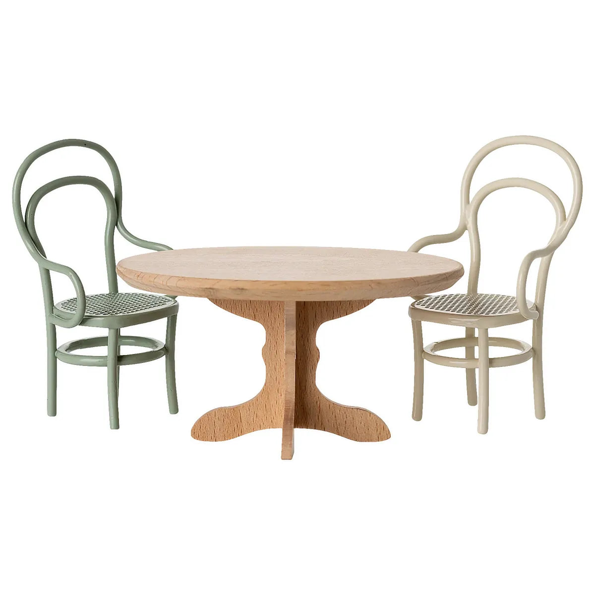 Mesa de comedor ovalada para ratoncitos - Nature