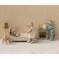 Cama para ratoncitos madera - Off white