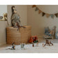 Ratoncito - Cowboy mouse on rocking horse, Little brother