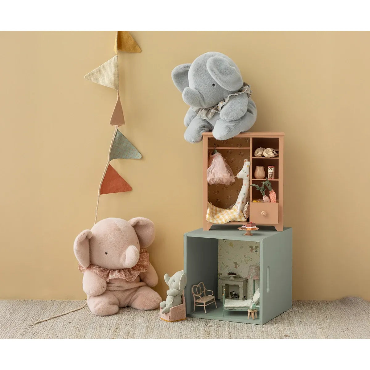 Closet de madera grande - Powder
