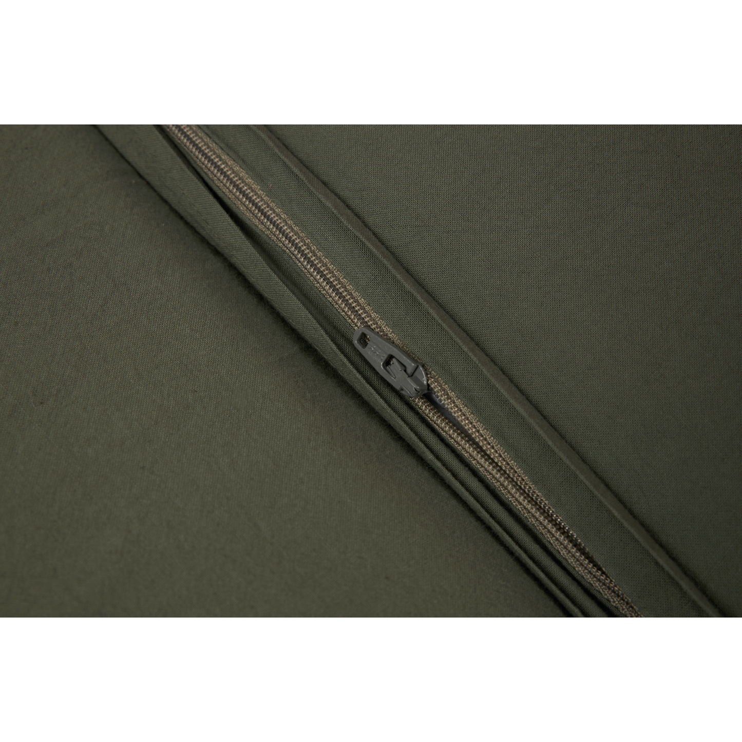 Protector de cuna Wabi Sabi con cierre - Vetiver Plain