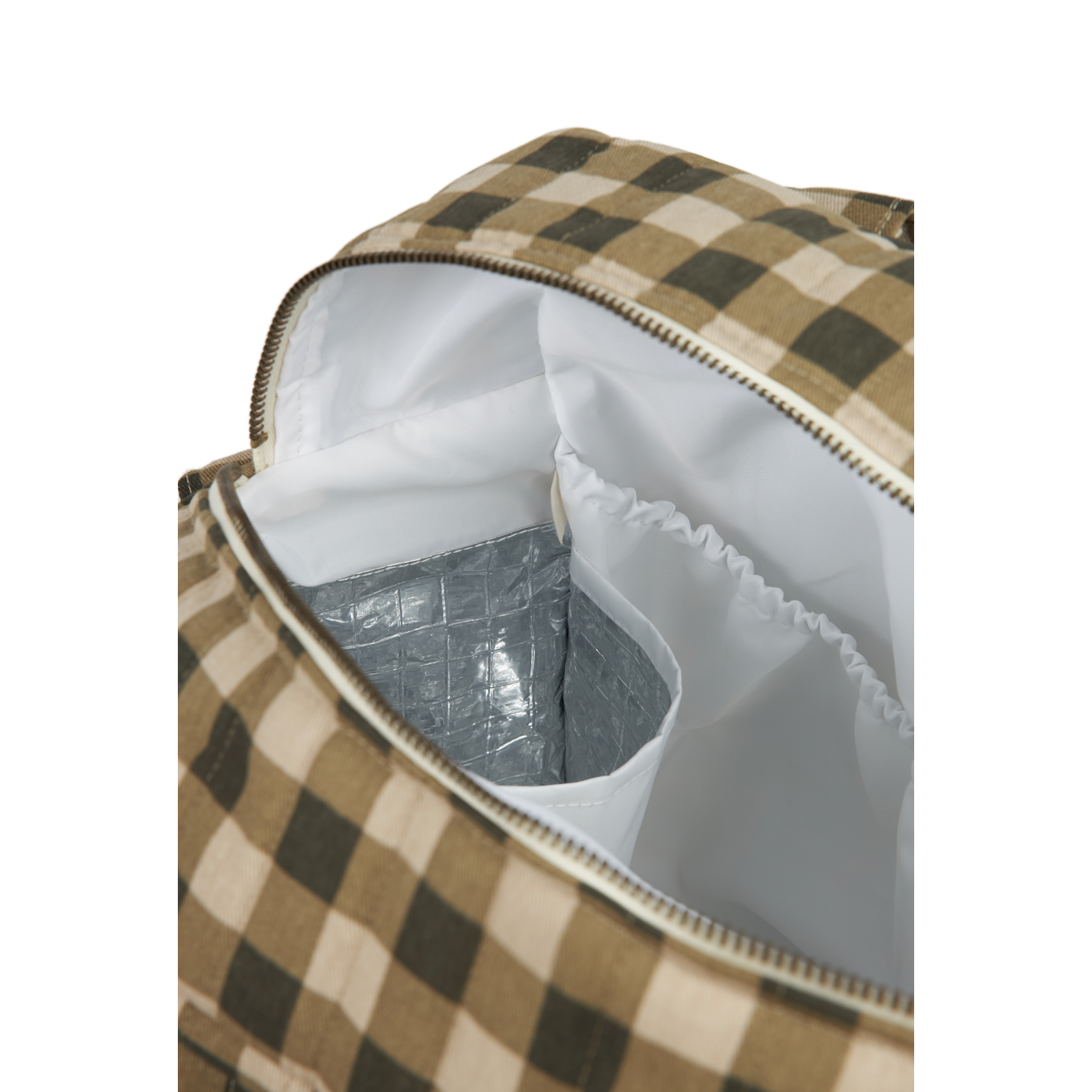 Bolso cambiador impermeable apto para coche Hyde Park - Green Checks