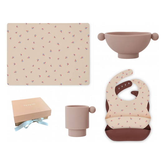 Caja de regalo KONGLES SLOJD X Big Pig Kids - My First Meal Bloom Lovers