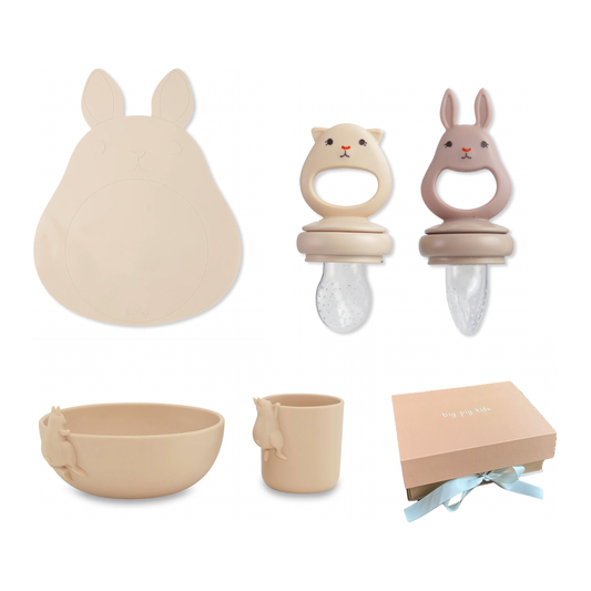 Caja de regalo KONGLES SLOJD X Big Pig Kids - My First Meal Bunny Lovers