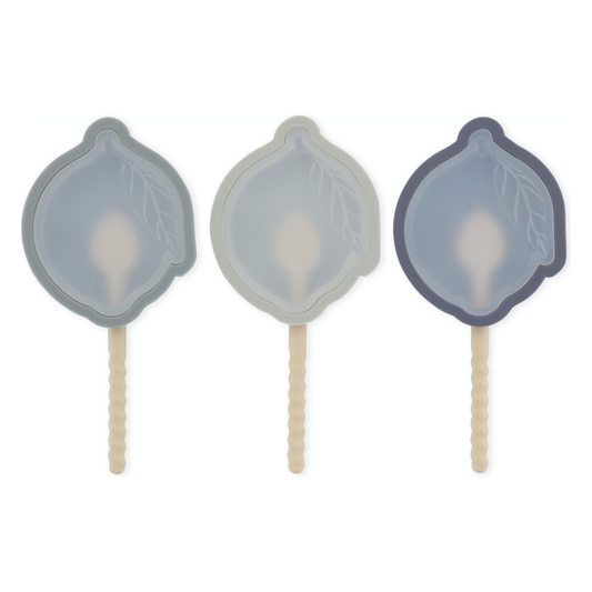 Set 3 Moldes para Helados Silicona - Lemon Blue Mix