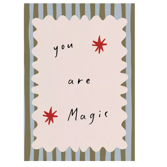 Lámina / poster - You are magic wavy