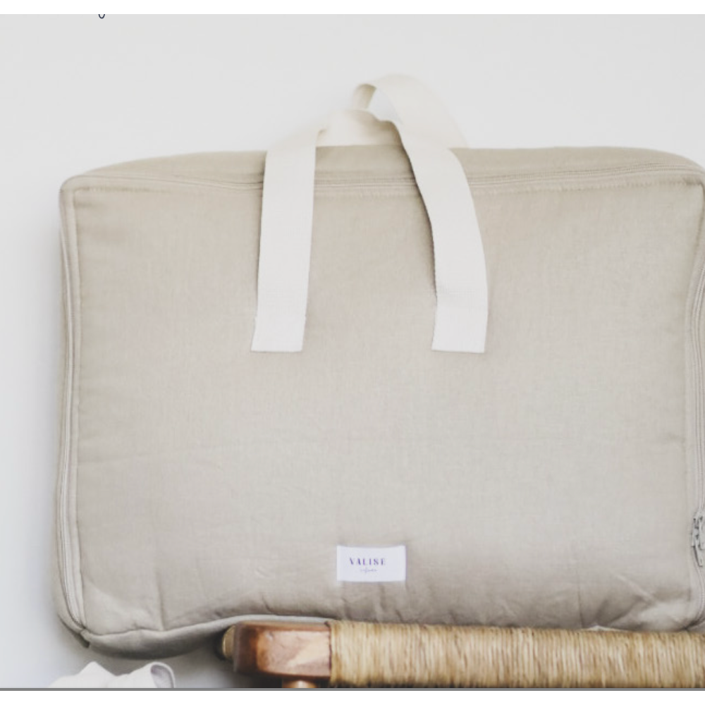 Maleta XL - Beige linen