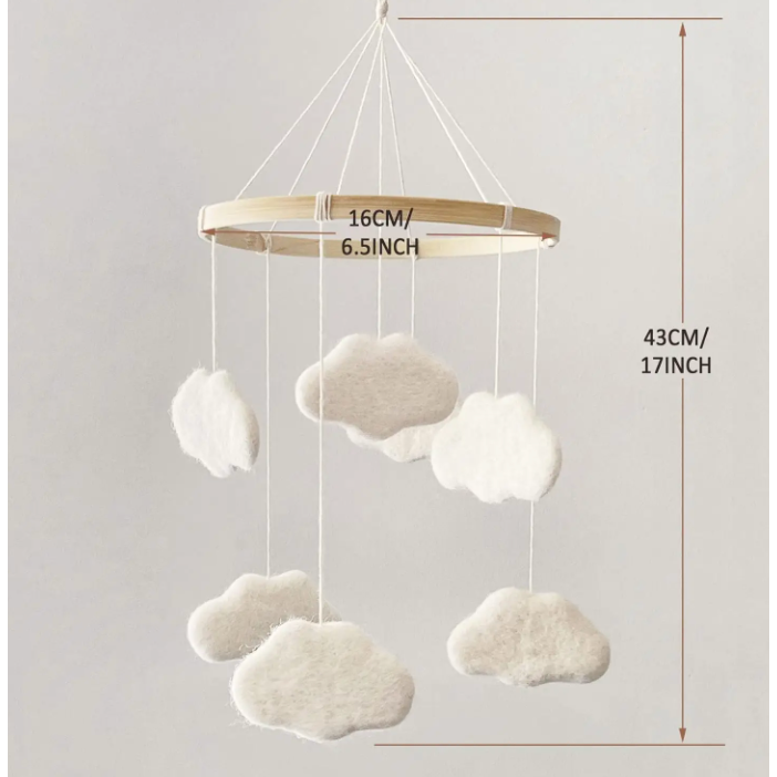 Movil fieltro - Clouds