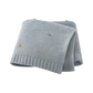 Manta Tejida colors dots - Light Blue