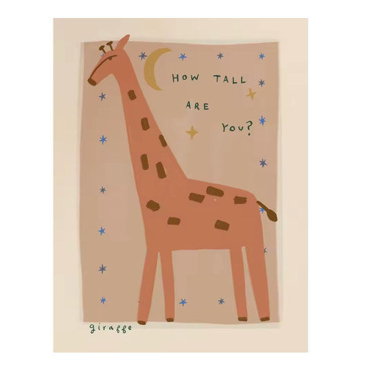 Lámina / poster - Giraffe
