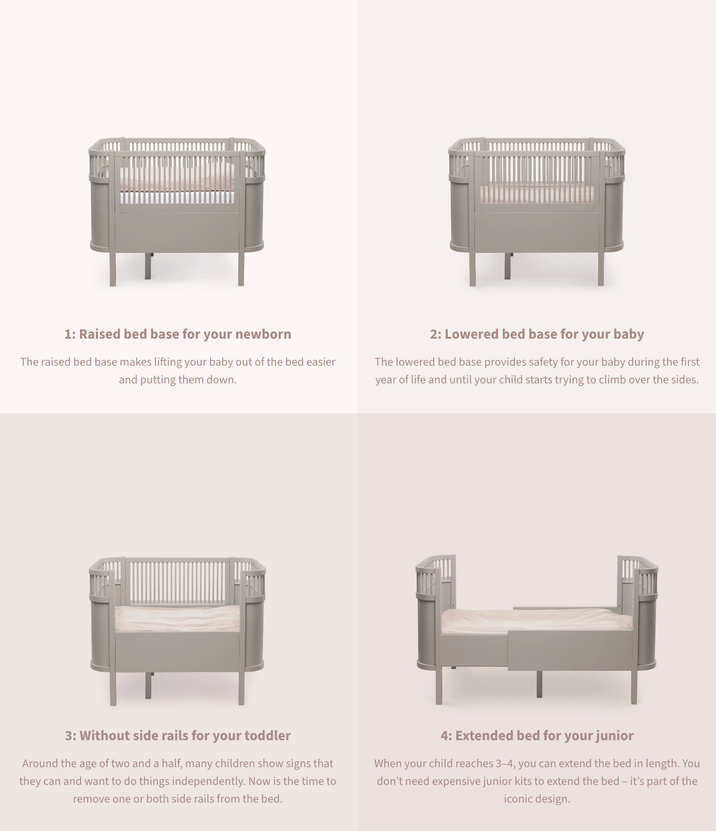 PRE-ORDER Cuna/Cama baby & jr