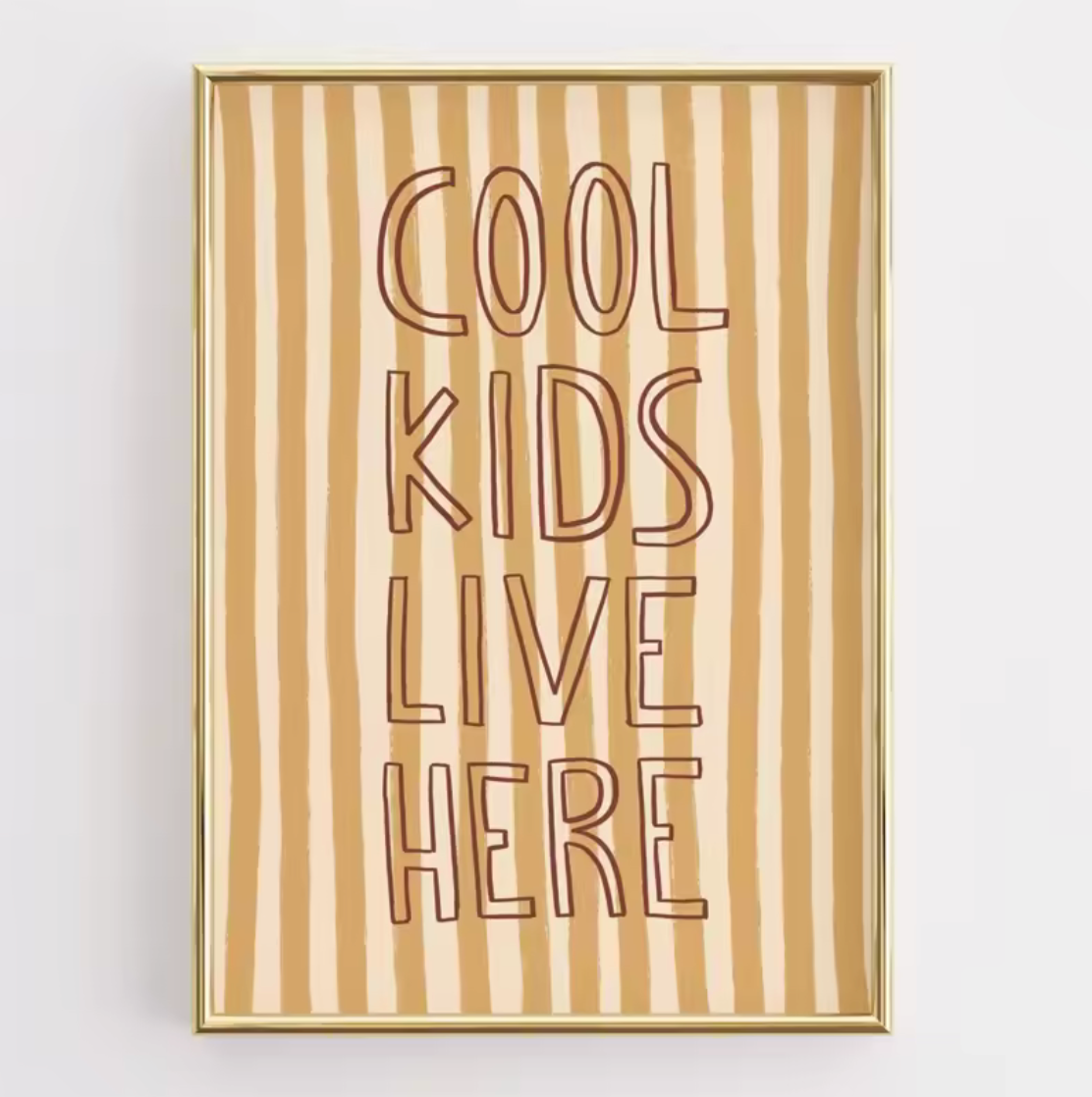 Lámina / poster - Cool kids live here
