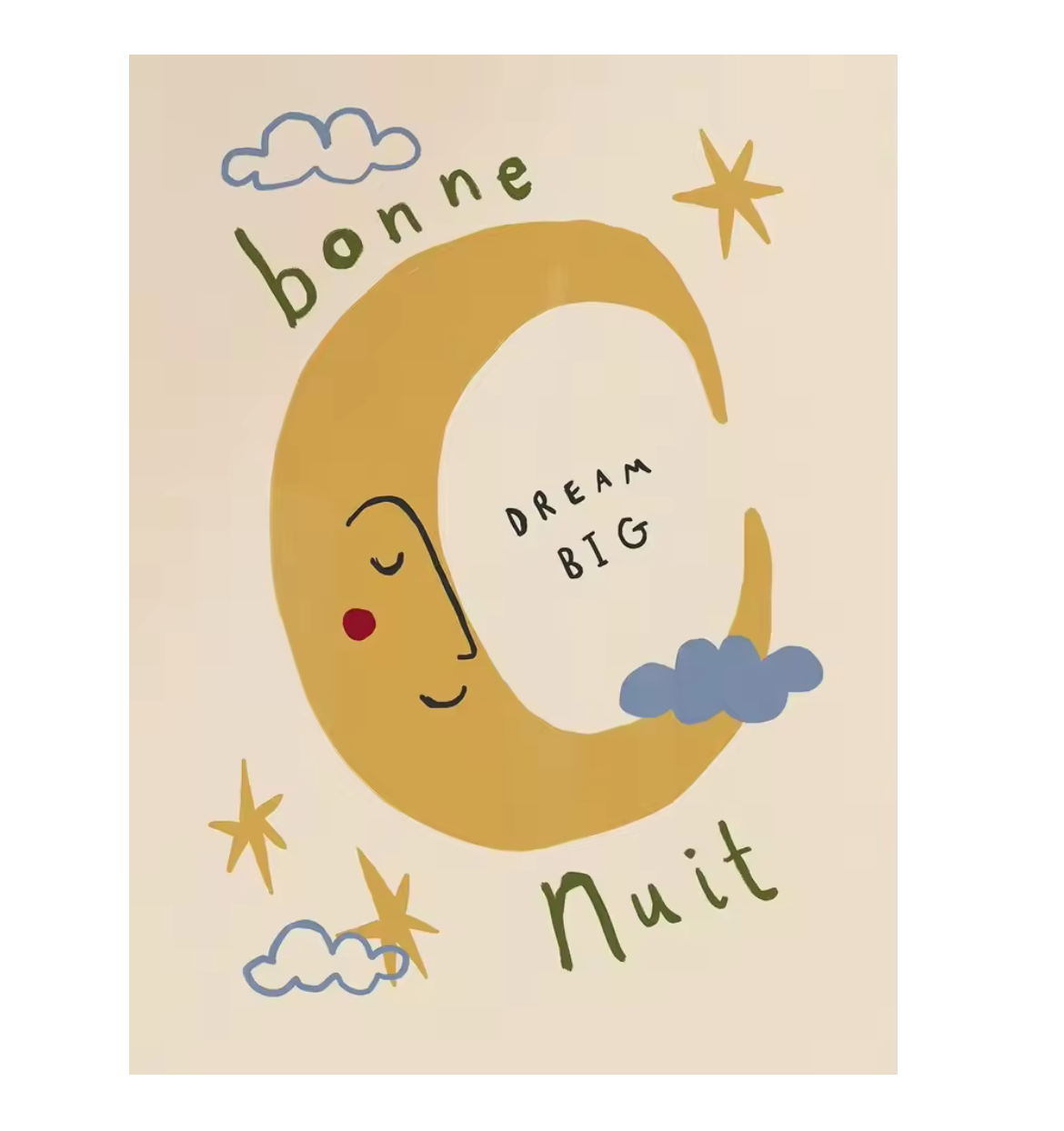 Lámina / poster - Bonne nuit