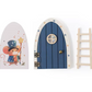 Puerta de madera para ratoncitos - Blue