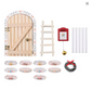 Puerta de madera para ratoncitos - Celebration