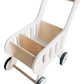 Carrito de supermercado madera