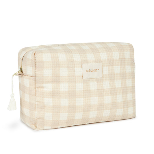 Neceser waterproof Diva - Ivory Checks