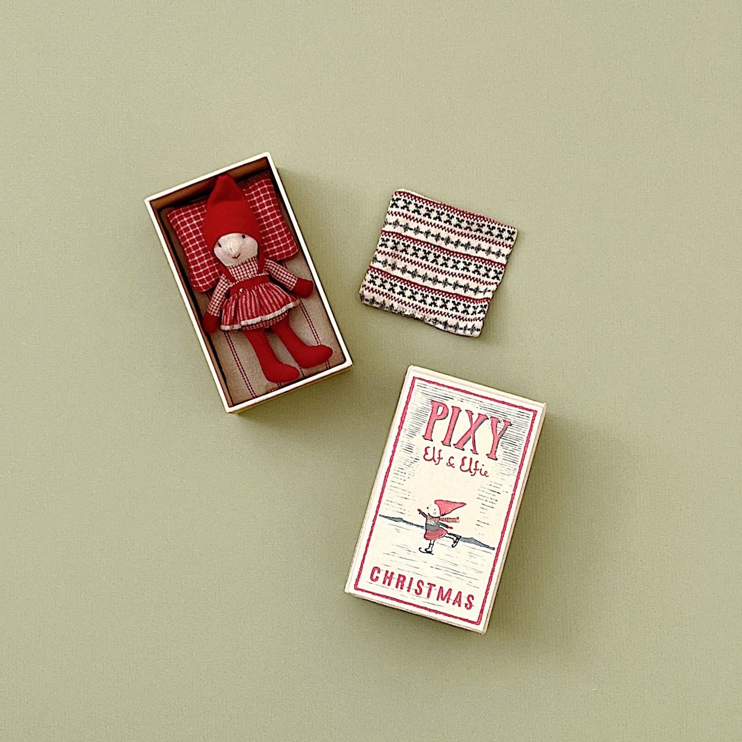 Pixy Elfie in a matchbox