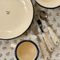 Set cubiertos - Navy dots
