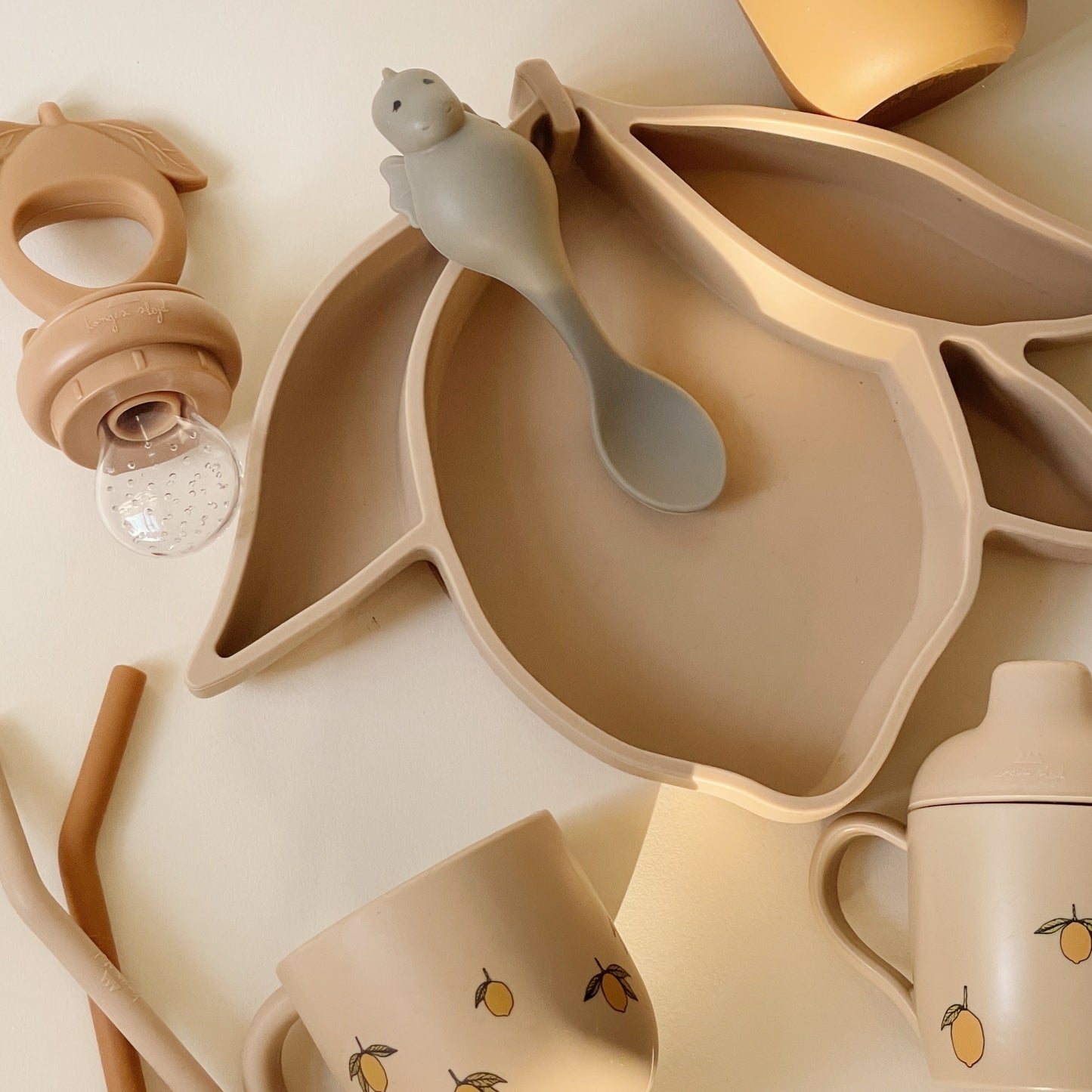 Lemon Silicone Bowl - Caramel