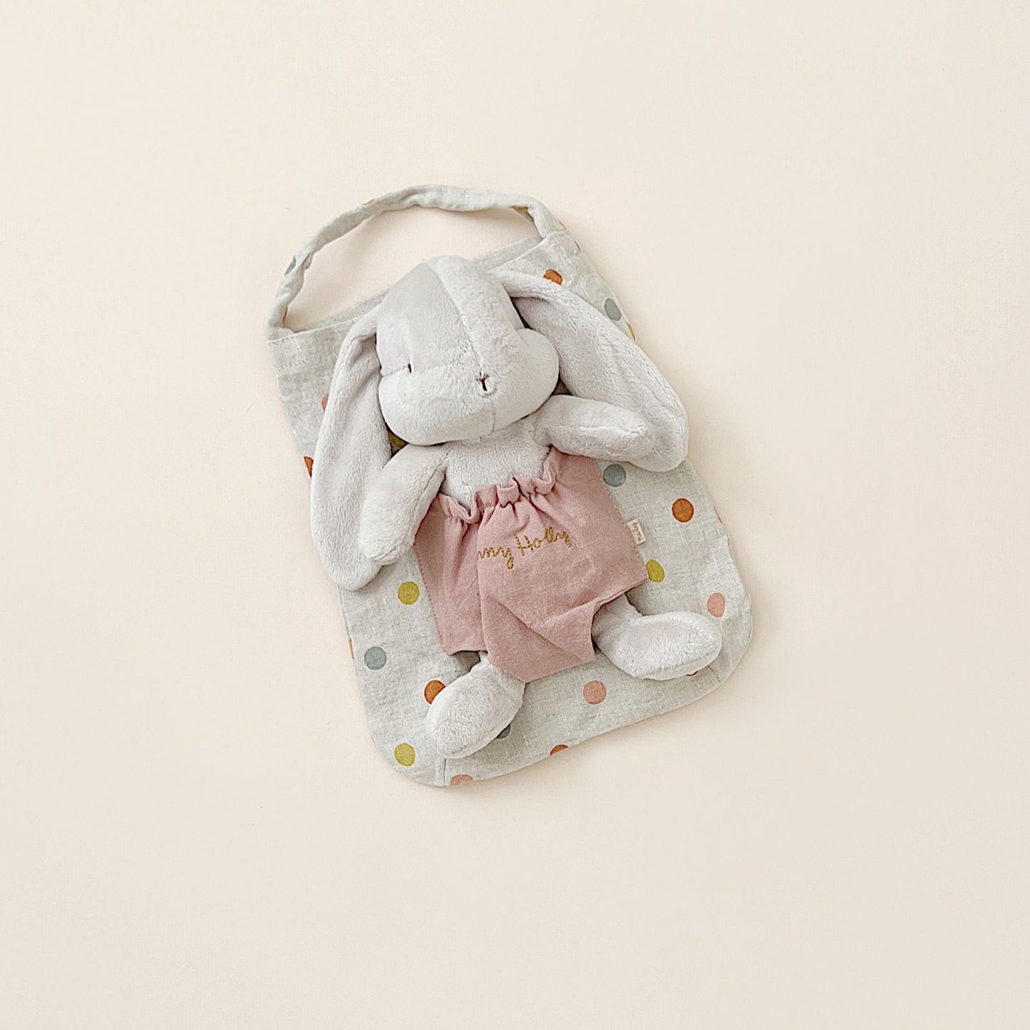 Peluche en una cartera - Bunny Holly