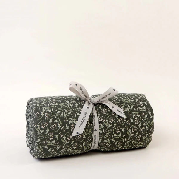 Manta acolchada - Floral Moss