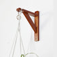 Escuadra de madera pequeña