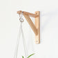Escuadra de madera pequeña